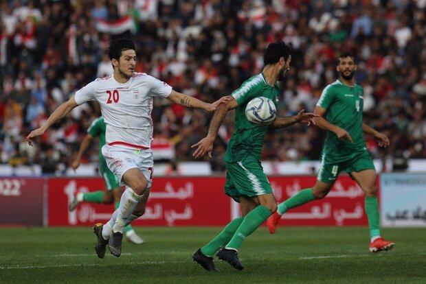 شأن و شانس فوتبال ایران پایین آمد، مقابل عراق تمرکز نداشتیم