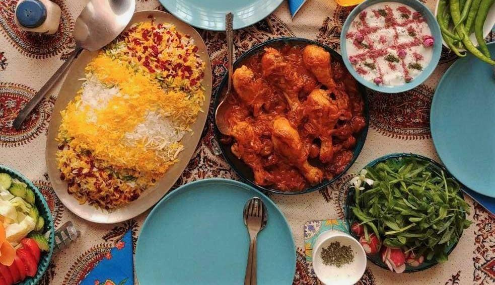 طرز تهیه خورش مرغ افشاری یا مجلسی برای مهمانی و مجالس