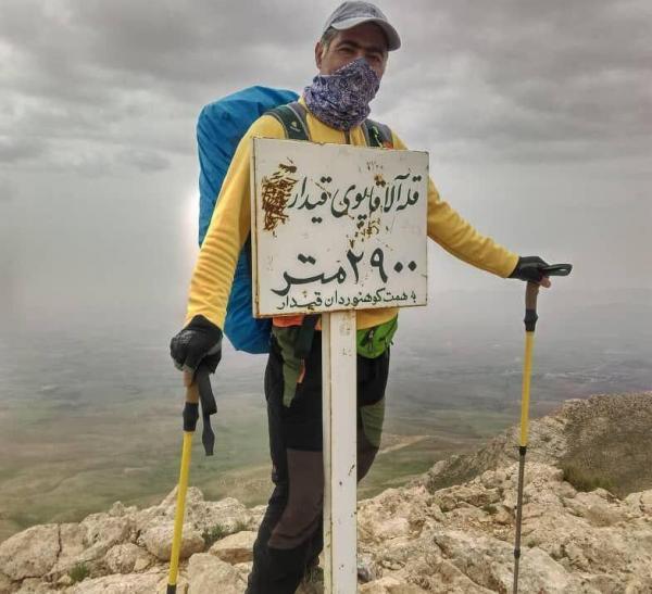 خبرنگاران ورزشکار پیوند اعضا ابهری به قله آلاقاپو خدابنده صعود کرد