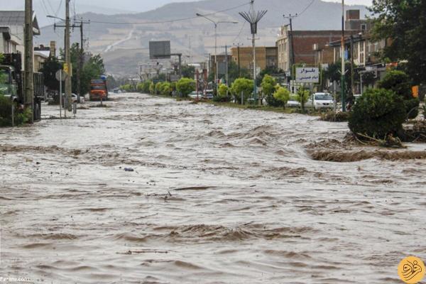 احتمال وقوع سیل در چهار استان