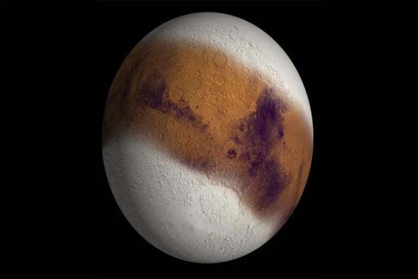 عصر یخبندان مریخ 400 هزار سال پیش به انتها رسیده است